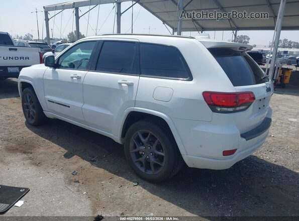 1C4RJEBG8MC760306 2021 JEEP GRAND CHEROKEE White Trasero izquierdo
