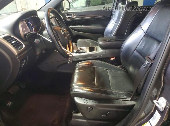 1C4RJEBG9HC920425 2017 JEEP GRAND Charcoal Front interior view