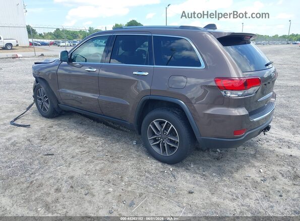 1C4RJEBG9LC306483 2020 JEEP GRAND CHEROKEE Brown უკანა მარცხენა