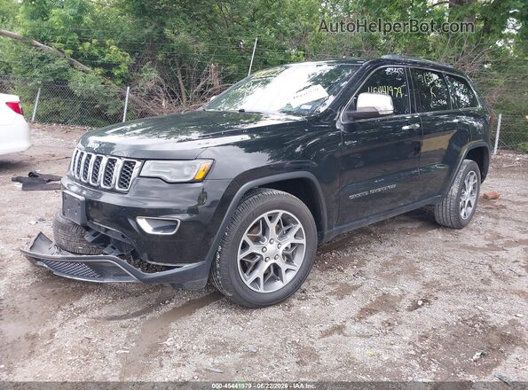 1C4RJEBG9MC713253 2021 JEEP GRAND CHEROKEE Черный Передняя левая четверть