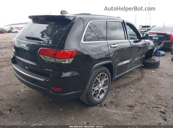 1C4RJEBG9MC713253 2021 JEEP GRAND CHEROKEE Черный Задняя правая четверть