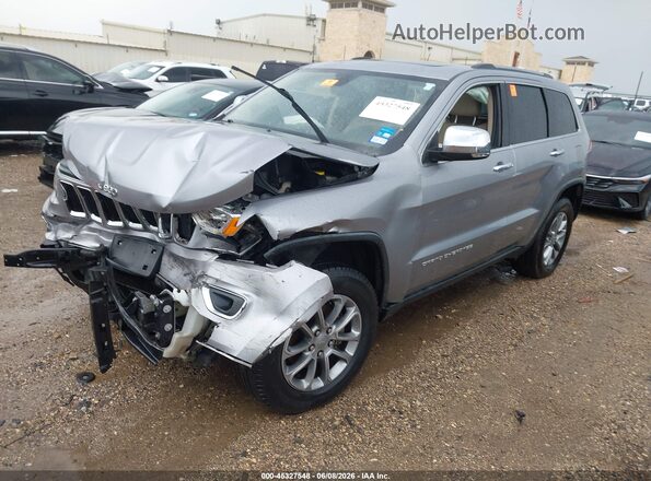 1C4RJEBGXGC351437 2016 JEEP GRAND CHEROKEE Silver Front left
