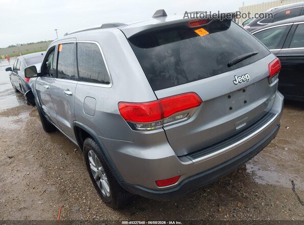 1C4RJEBGXGC351437 2016 JEEP GRAND CHEROKEE Silver Rear left