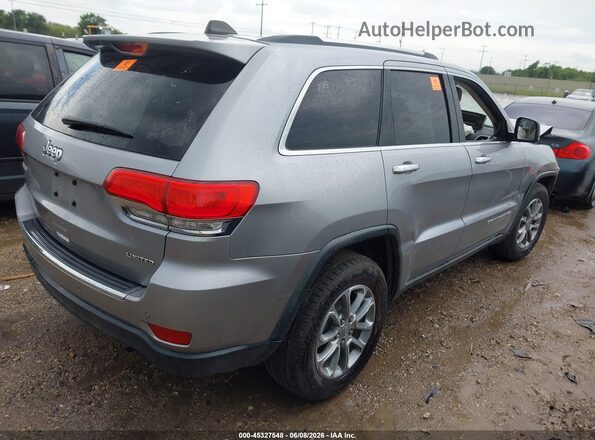 1C4RJEBGXGC351437 2016 JEEP GRAND CHEROKEE Silver Rear right