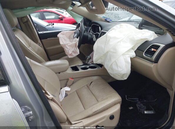 1C4RJEBGXGC351437 2016 JEEP GRAND CHEROKEE Silver Front interior view