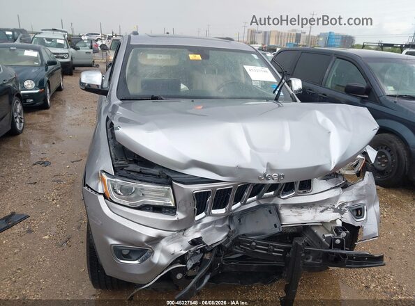 1C4RJEBGXGC351437 2016 JEEP GRAND CHEROKEE Silver Dashboard view