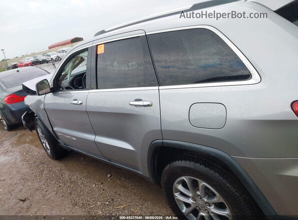 1C4RJEBGXGC351437 2016 JEEP GRAND CHEROKEE Silver Rear interior view