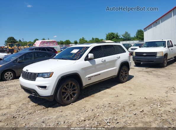 1C4RJEBGXGC409398 2016 JEEP GRAND CHEROKEE White Առջևի ձախ երեք քառորդ տեսարան