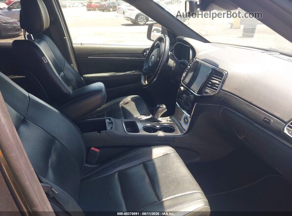 1C4RJEBGXMC538950 2021 JEEP GRAND CHEROKEE Gray Вид салону спереду
