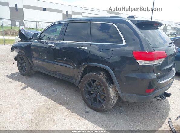 1C4RJEBM4GC383273 2016 JEEP GRAND CHEROKEE Black Tył lewy