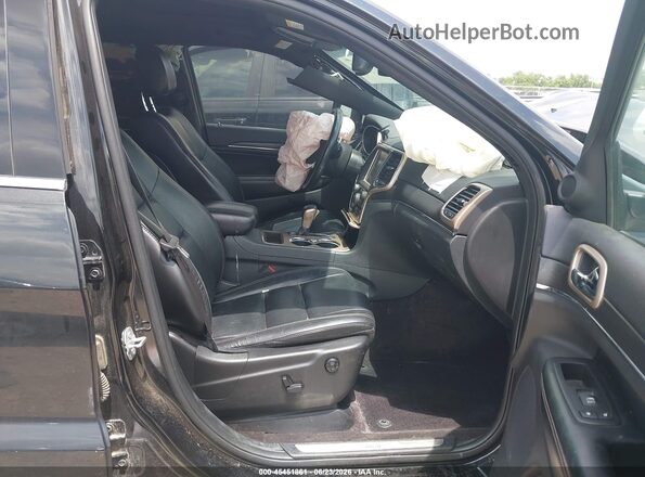 1C4RJEBM4GC383273 2016 JEEP GRAND CHEROKEE Black Widok wnętrza z przodu