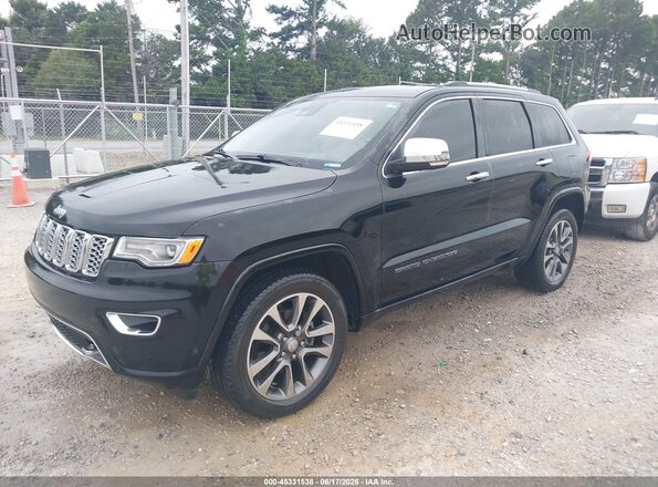 1C4RJECG0HC740149 2017 JEEP GRAND CHEROKEE Black წინა მარცხენა ხედი სამი მეოთხედიდან