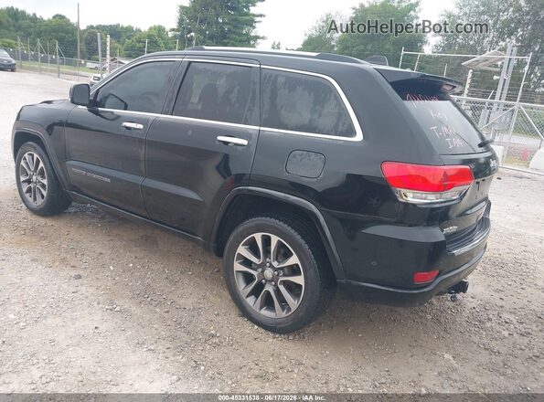 1C4RJECG0HC740149 2017 JEEP GRAND CHEROKEE Black უკანა მარცხენა