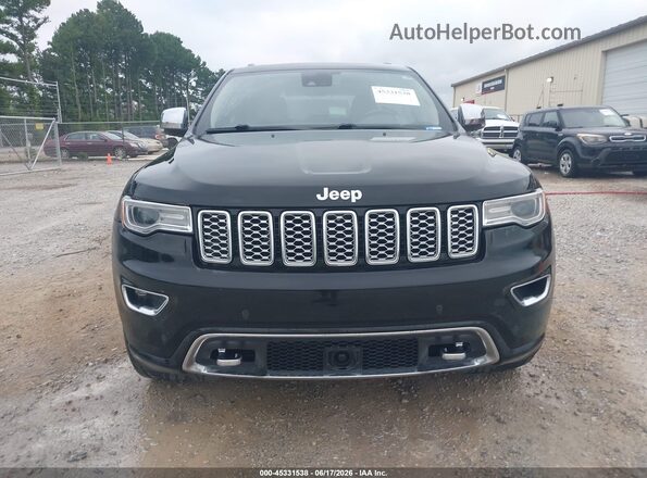 1C4RJECG0HC740149 2017 JEEP GRAND CHEROKEE Black ხელსაწყოთა პანელის ხედი