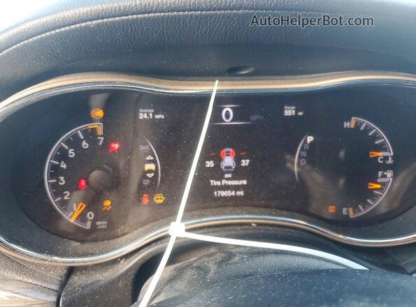 1C4RJECG0HC789044 2017 JEEP GRAND Black Instrument cluster view