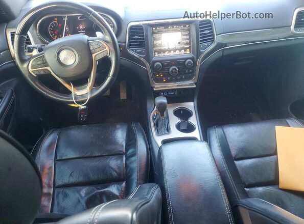 1C4RJECG0HC789044 2017 JEEP GRAND Black Dashboard view
