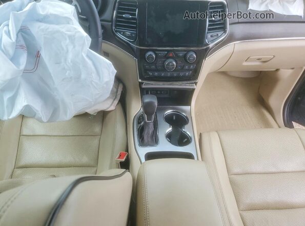 1C4RJECG0LC338608 2020 JEEP GRAND Blue Dashboard view