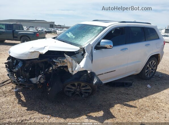 1C4RJECG2JC221934 2018 JEEP GRAND CHEROKEE White Передня ліва чверть