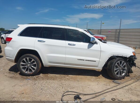 1C4RJECG2JC221934 2018 JEEP GRAND CHEROKEE White Вид задньої частини салону