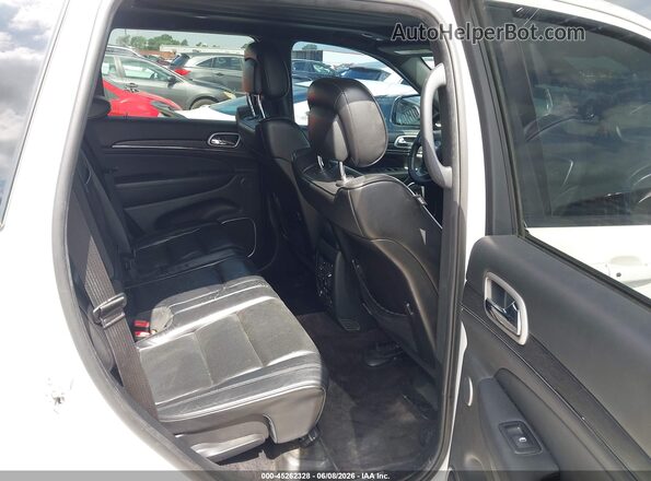 1C4RJECG2JC339949 2018 JEEP GRAND CHEROKEE White VIN კოდის სტიკერის ხედი