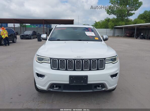 1C4RJECG3JC301291 2018 JEEP GRAND CHEROKEE White Vista del cuadro de instrumentos