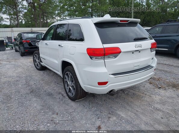 1C4RJECG3KC556654 2019 JEEP GRAND CHEROKEE White Задня ліва чверть
