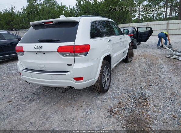 1C4RJECG3KC556654 2019 JEEP GRAND CHEROKEE White Задня права чверть