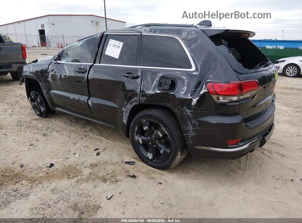 1C4RJECG4GC328959 2016 JEEP GRAND CHEROKEE Black Задня ліва чверть