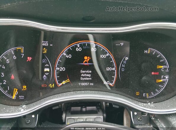1C4RJECG4GC328959 2016 JEEP GRAND CHEROKEE Black Вид задніх сидінь