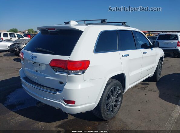 1C4RJECG5HC793946 2017 JEEP GRAND CHEROKEE White უკანა მარჯვენა