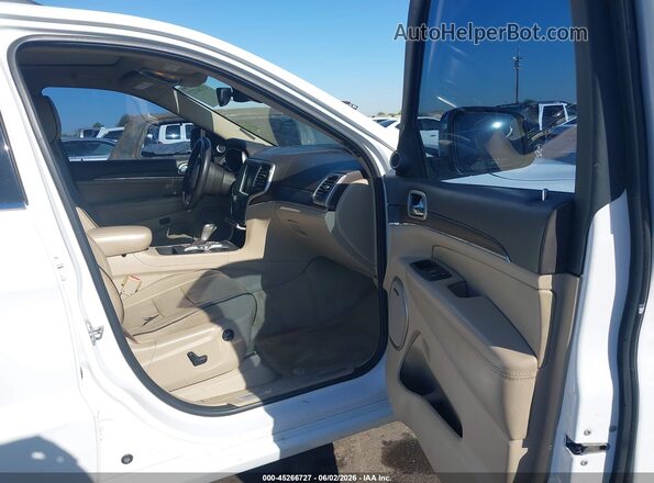 1C4RJECG5HC793946 2017 JEEP GRAND CHEROKEE White წინა სალონის ხედი