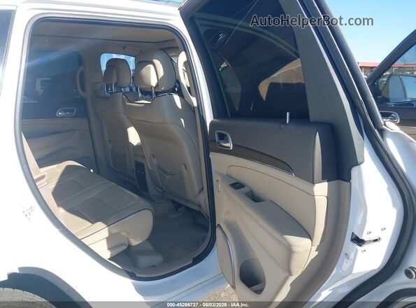 1C4RJECG5HC793946 2017 JEEP GRAND CHEROKEE White VIN კოდის სტიკერის ხედი