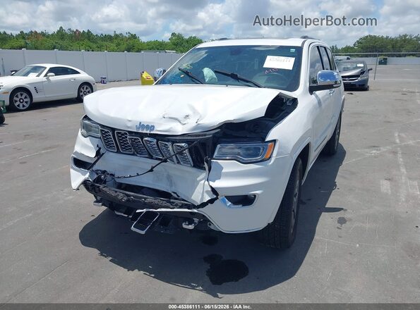 1C4RJECG5HC959995 2017 JEEP GRAND CHEROKEE White Առջևի ձախ երեք քառորդ տեսարան