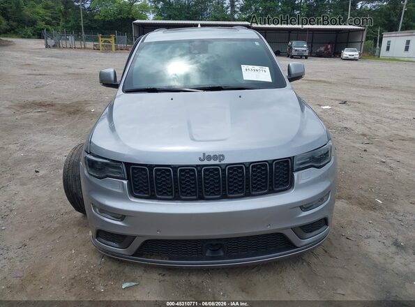 1C4RJECG5JC438183 2018 JEEP GRAND CHEROKEE Silver Սարքավորումների վահանակի տեսք