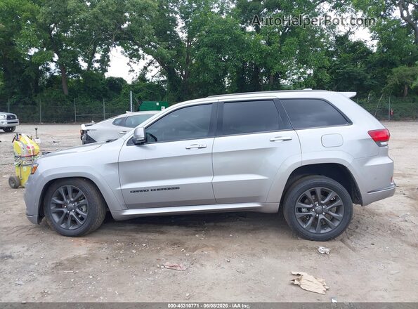 1C4RJECG5JC438183 2018 JEEP GRAND CHEROKEE Silver Սալոնի 360 աստիճան տեսք
