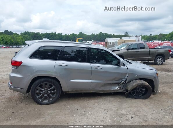 1C4RJECG5JC438183 2018 JEEP GRAND CHEROKEE Silver Սալոնի հետևի տեսք