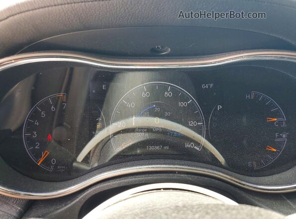 1C4RJECG6HC960038 2017 JEEP GRAND White ხელსაწყოთა პანელის ხედი