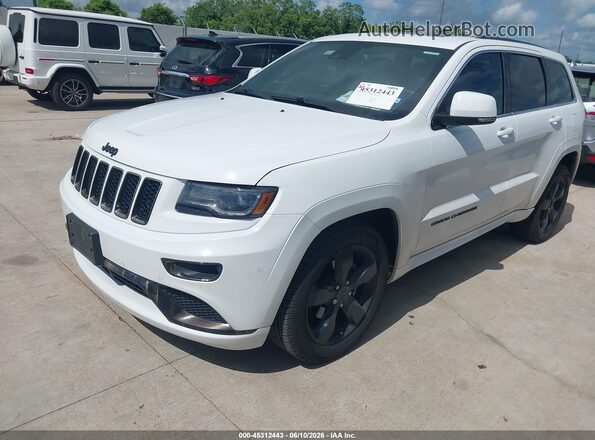 1C4RJECG7GC500255 2016 JEEP GRAND CHEROKEE White Vista tres cuartos delantera izquierda