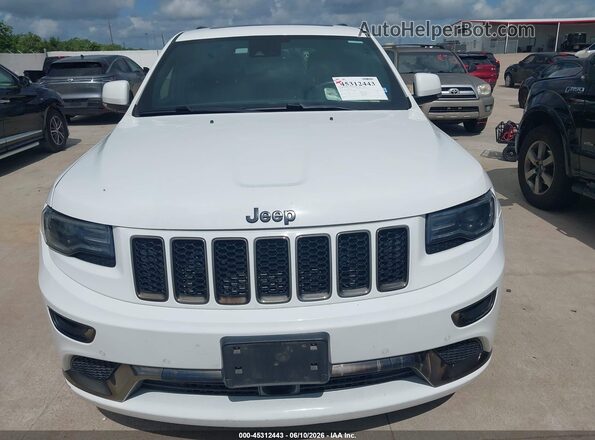 1C4RJECG7GC500255 2016 JEEP GRAND CHEROKEE White Vista frontal