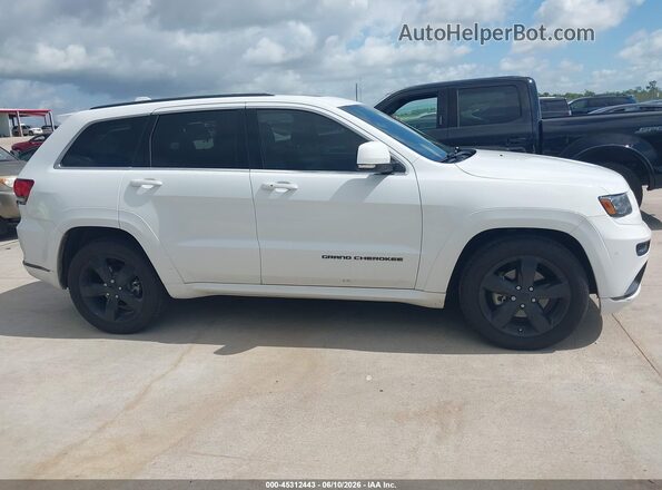 1C4RJECG7GC500255 2016 JEEP GRAND CHEROKEE White Vista interior trasera