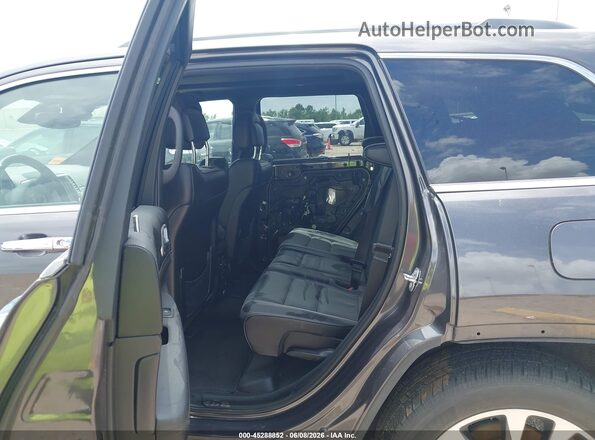 1C4RJECG7JC480709 2018 JEEP GRAND CHEROKEE Gray VIN կոդի պիտակի տեսք