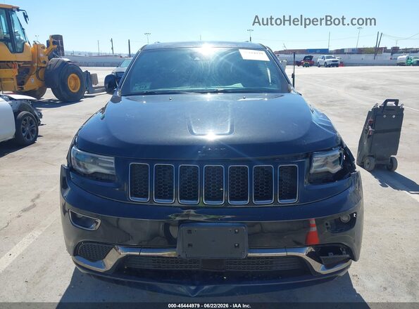 1C4RJECG9GC407317 2016 JEEP GRAND CHEROKEE Black Vista del cuadro de instrumentos