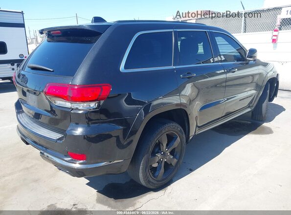 1C4RJECG9GC407317 2016 JEEP GRAND CHEROKEE Black Trasero derecho