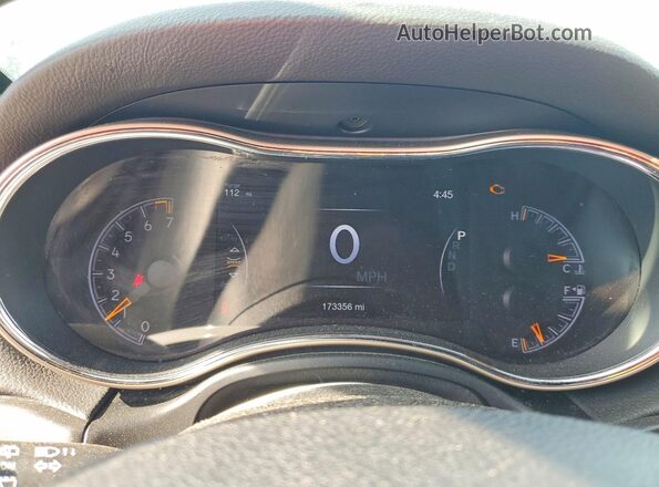 1C4RJFAG0GC378265 2016 JEEP GRAND White Instrument cluster view