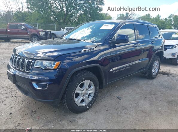 1C4RJFAG0HC615533 2017 JEEP GRAND CHEROKEE Dark Blue წინა მარცხენა ხედი სამი მეოთხედიდან