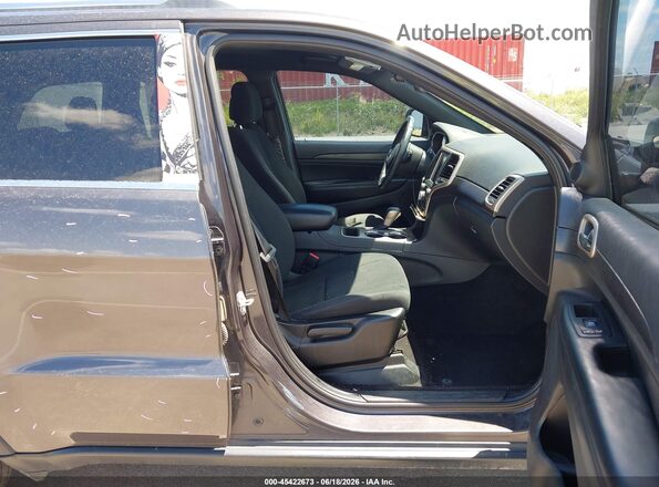 1C4RJFAG0HC801377 2017 JEEP GRAND CHEROKEE Серый Вид салона спереди