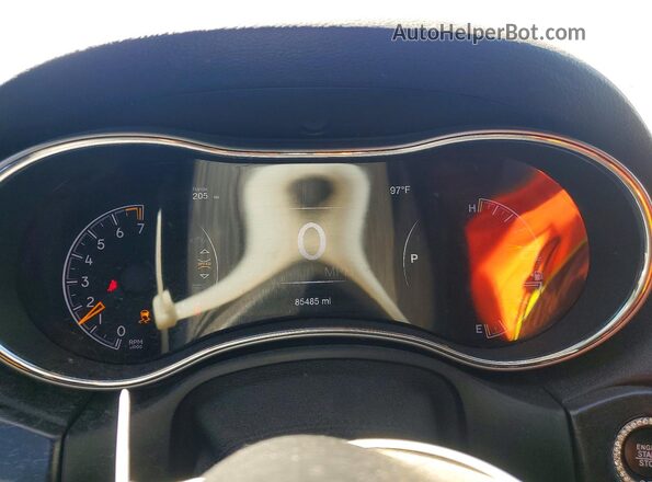 1C4RJFAG0JC111523 2018 JEEP GRAND Black Instrument cluster view