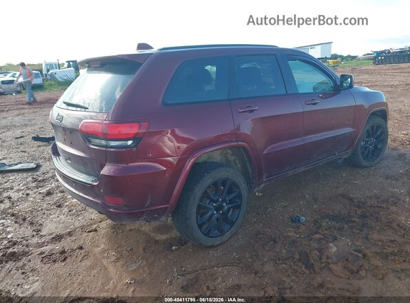 1C4RJFAG0JC158387 2018 JEEP GRAND CHEROKEE Maroon Tył prawy