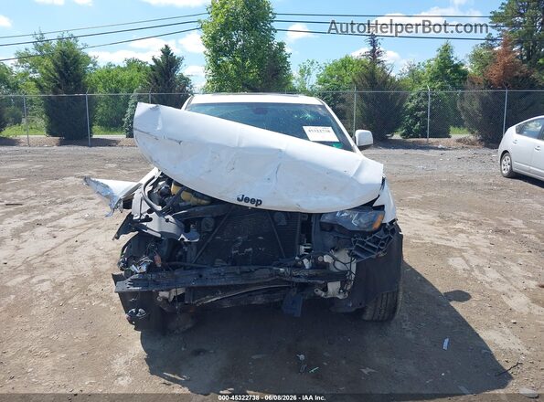 1C4RJFAG0JC356838 2018 JEEP GRAND CHEROKEE White ხელსაწყოთა პანელის ხედი