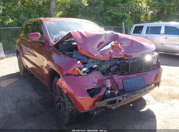 1C4RJFAG0JC358153 2018 JEEP GRAND CHEROKEE Burgundy Вид спереду